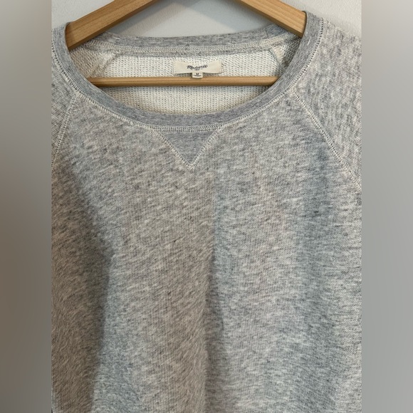 MADEWELL Long-Sleeve Gray Sweater size Medium - Picture 3 of 8